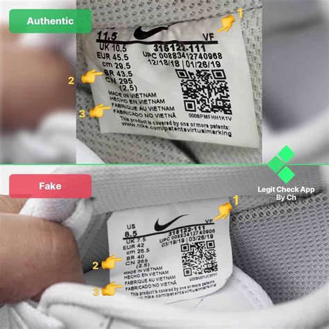 how do nikes look if they are fake|nike legit check code.